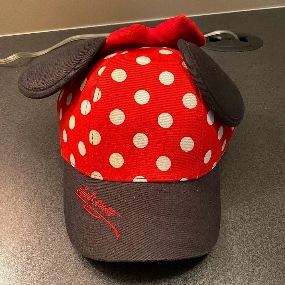 Vintage Disney Minnie Mouse Bow Tie Hat